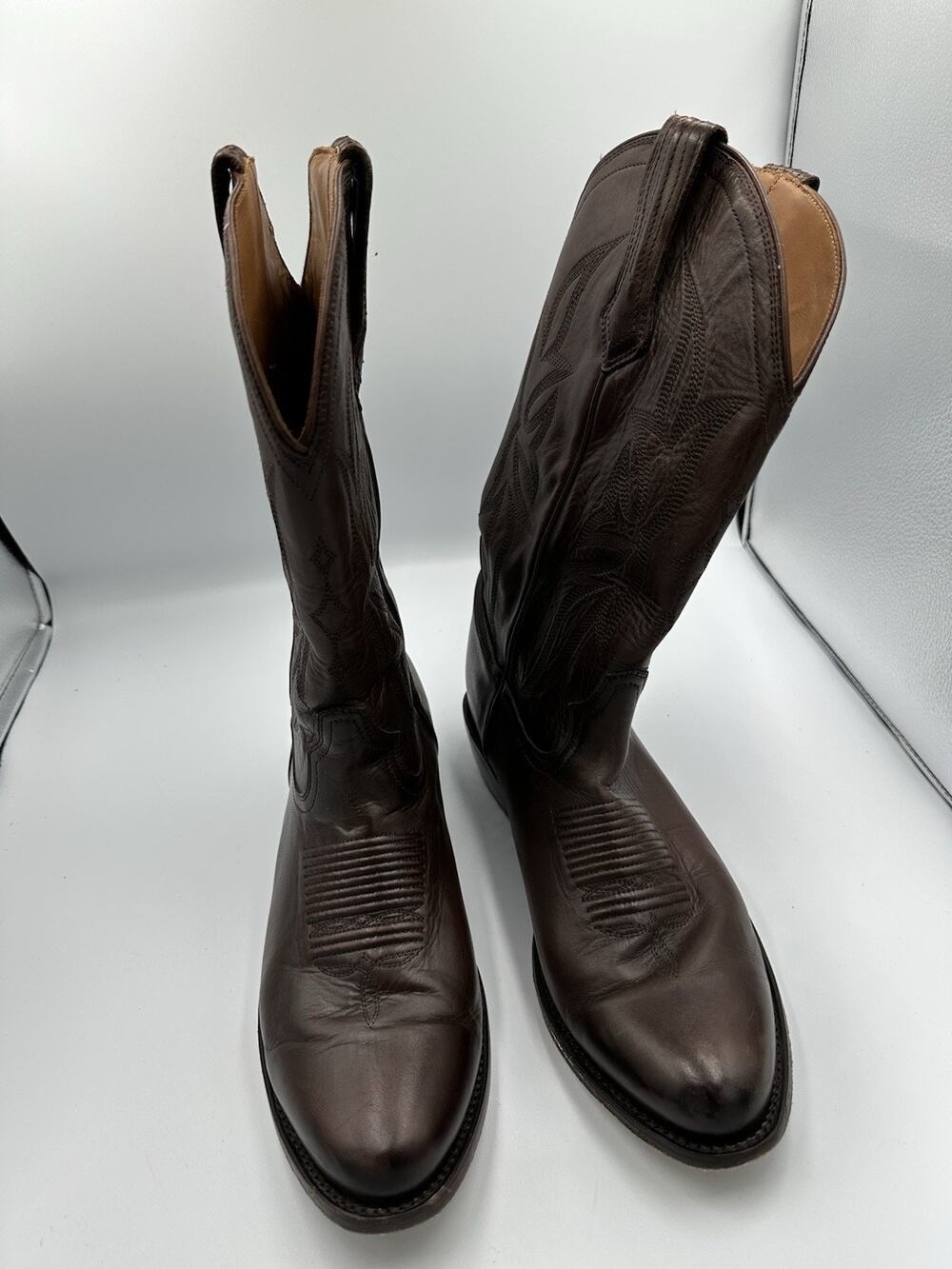 Thursday, Maverick, Men’s Cowboy Boots, Sz US 12.5, in Old English